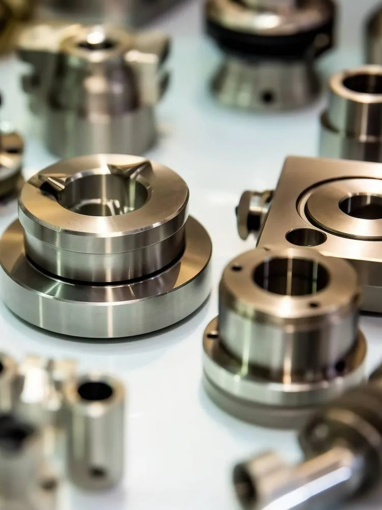 High-Precision Stainless Steel Parts Made by CNC Turning Service